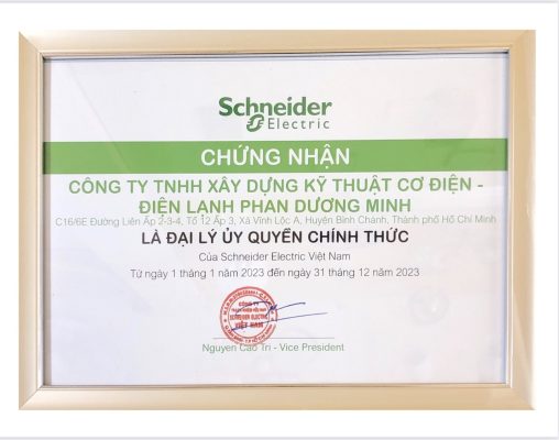 Đại lý Schneider Minh Lights