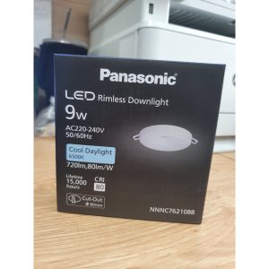 Đèn led âm trần Panasonic Rimless 9W